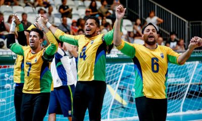 O Brasil é um dos grandes favoritos à medalha de ouro do goalball masculino nos Jogos Paralímpicos de Paris-2024 (Paralimpíada)