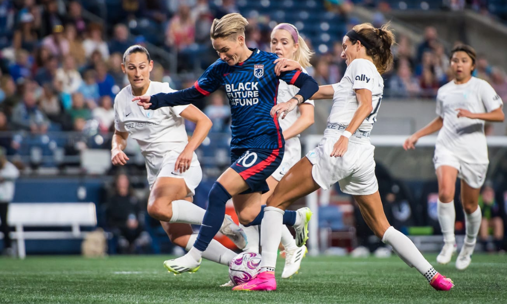 Reign x NC Courage pela NWSL