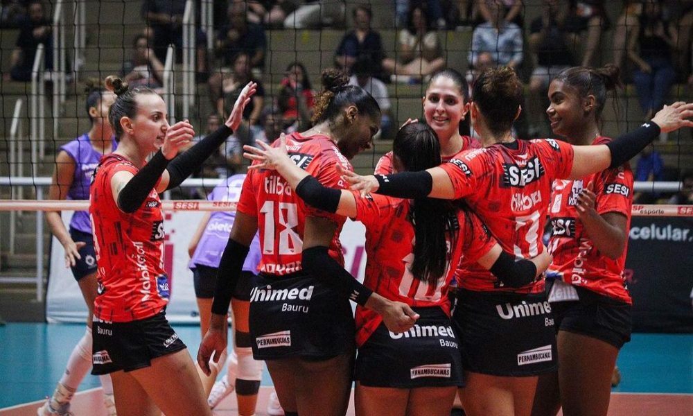 Sesi Bauru, Barueri, vôlei, Paulista feminino