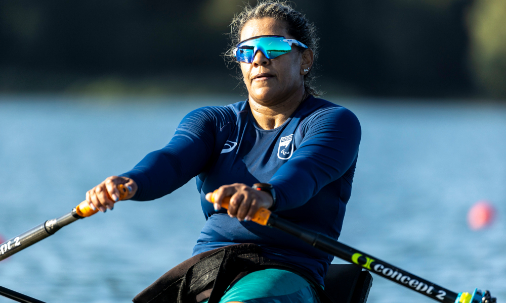 Cláudia Sabino Brasil Remo Jogos Paralímpicos Paris-2024