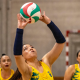 Seleção brasileira de vôlei sentado feminino durante treino antes dos Jogos Paralímpicos de Paris-2024