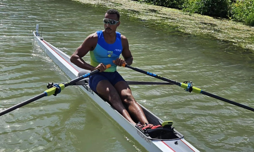 Breno Ornellas no Mundial Sub-23 de remo