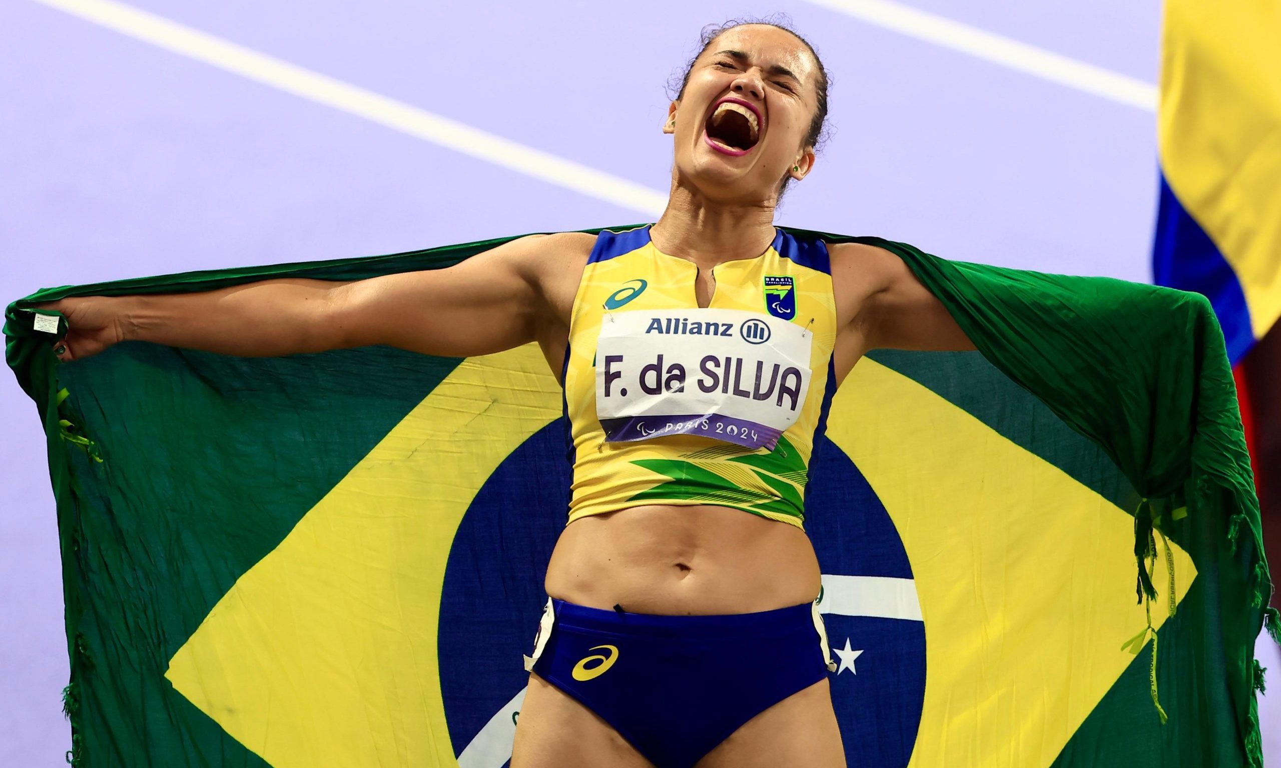 Fernanda Yara 400m t12, medalha de ouro jogos paralímpicos Paris 2024