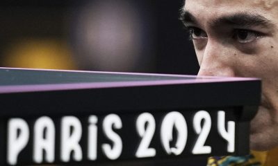 Hugo Calderano tênis de mesa Paris 2024 equipes