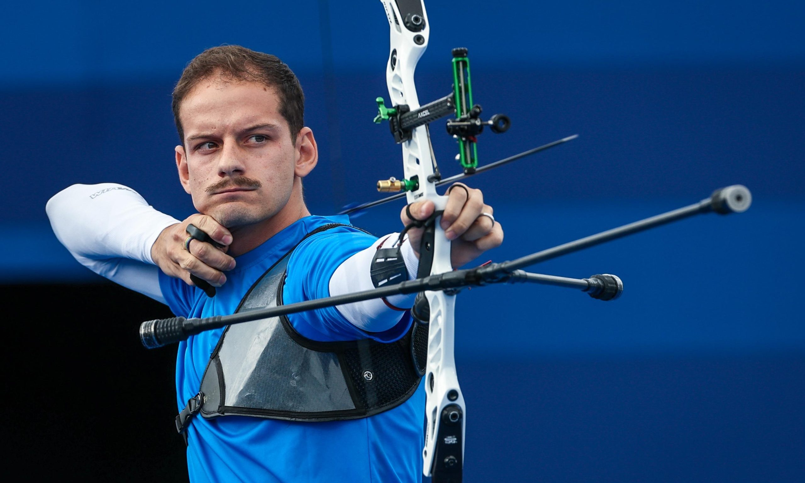 Marcus D'Almeida tiro com arco Paris 2024 Jogos Olímpicos Olimpíada Kim Woojin Jogos Olímpicos Olimpíada