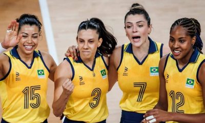 Seleção brasileira feminina de vôlei na estreia dos Jogos Olímpicos de Paris-2024 onde assistir