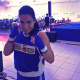 Yasmin Correia no Brasileiro Cadete e Juvenil de boxe