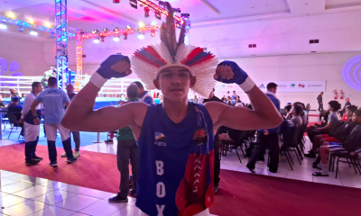 Arrison da Silva Junior no Brasileiro Cadete e Juvenil de boxe