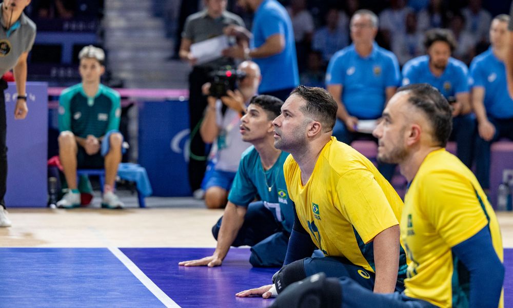 Brasil no vôlei sentado masculino nos Jogos Paralímpicos de Paris-2024