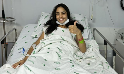 Victória Borges passa por cirurgia após lesão em Paris Foto: Reprodução/Instagram