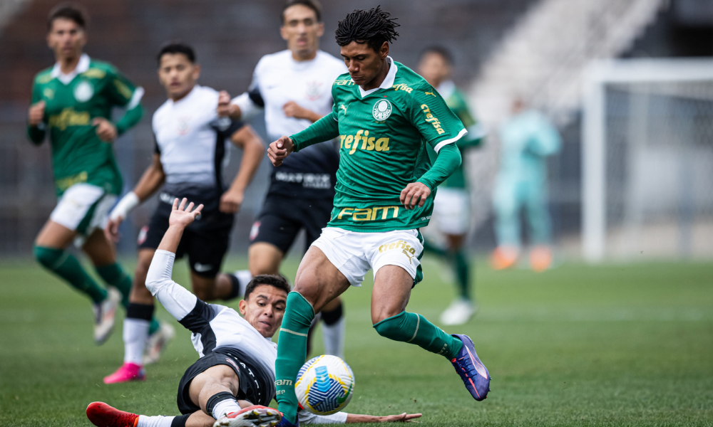 Palmeiras e Corinthians Foto: Jhony Inacio/@jhonyfotoesportiva