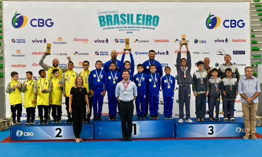 Brasileiro Infantil de Ginástica Artística 2024 Foto: Josemar Gonçalves/CBG