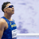 Christian Gabriel nos 200m T37 dos Jogos Paralímpicos de Paris-2024