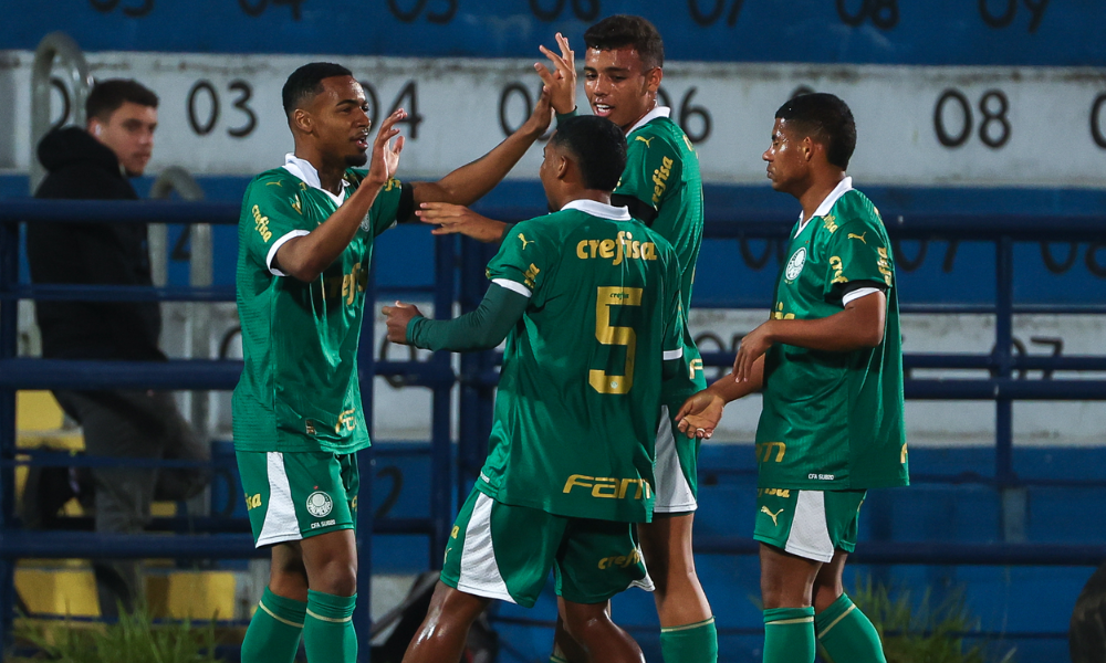 Palmeiras, o primeiro finalista do Brasileiro Sub-20 (Foto: Fabio Menotti/Palmeiras)