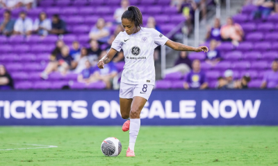 Ary Borges, do Racing Louisville, em partida da NWSL (Reprodução/Instagram/@aryborges)