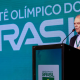 Paulo Wanderley, presidente do Comitê Olímpico do Brasil, durante a cerimônia de abertura da COB Expo COB investimento