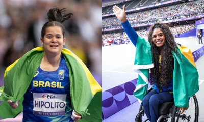 Verônica Hipólito e Raissa Machado, medalhistas nos Jogos Paralímpicos de Paris-2024 no atletismo (Douglas Magno/CPB e Wander Roberto/CPB)