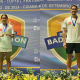 Juliana Viana e Jonathan Matias com as medalhas de ouro na 3ª Etapa do Nacional TOP 16 (Victor Fardin/CBBd)