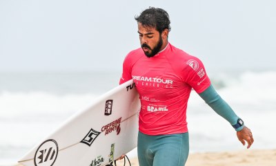 Edgard Groggia na etapa de São Chico do Dream Tour de surfe