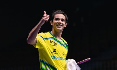 Hugo Calderano, do tênis de mesa, que vai ao WTT China Smash