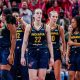 Indiana Fever, de Damiris, perdeu para o Connecticut San na estreia dos playoffs da WNBA