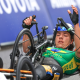 Jady Malavazzi, que disputou o Mundial, integrou o revezamento misto de handbike brasileiro no ciclismo dos Jogos Paralímpicos de Paris-2024