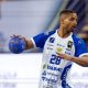 Jogador do Handebol Taubaté durante o Super Globe