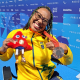 Lídia Cruz com a medalha de bronze em Paris