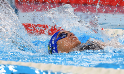 Mariana Gesteira, nadando na Paralimpíada de Paris