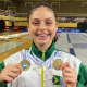 Mariana Melo com duas medalhas no Sul-Americano Pré-Cadete de esgrima