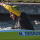 Mathieu Desnos em ação na Copa do Mundo de canoagem slalom