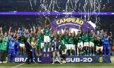 Palmeiras, campeão do Brasileirão sub-20 de futebol