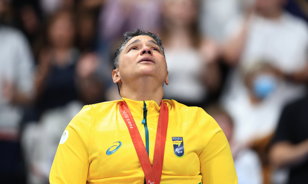 Patrícia Pereira da natação nos Jogos Paralímpicos de Paris-2024