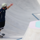 Pedro Barros em ação no Mundial de Skate Park de Roma