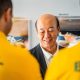 Presidente global da Asics, Yasuhito Hirota, ficou encantado com o Centro de Treinamento do Comitê Paralímpico Brasileiro