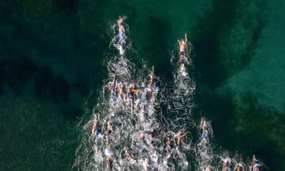 Prova do Mundial Júnior de maratona aquática