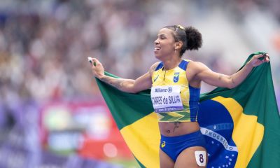 Rayane Soares foi uma das atletas que conquistaram medalha de ouro nas Paralimpíadas de Paris-2024