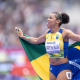 Rayane Soares foi uma das atletas que conquistaram medalha de ouro nas Paralimpíadas de Paris-2024