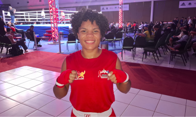 Anna Beatriz Souto, do Distrito Federal, no Campeonato Brasileiro Cadete e Juvenil de boxe