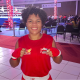 Anna Beatriz Souto, do Distrito Federal, no Campeonato Brasileiro Cadete e Juvenil de boxe