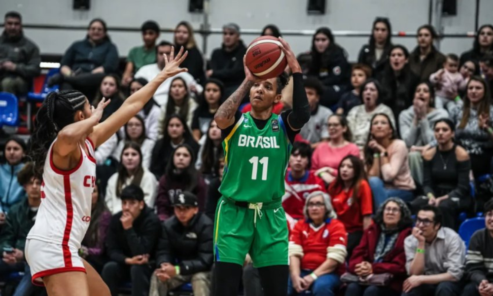 Brasil Chile Sul-Amricano de basquete feminino semifinal