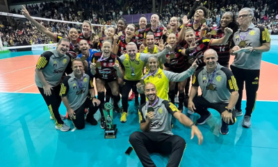 Flamengo Sesc RJ Flamengo campeão Copa Copa Nacional de Clubes de vôlei feminino