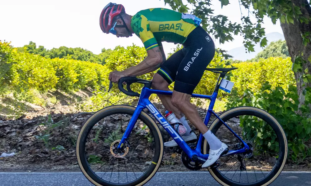 Lauro Chaman no Mundial de paraciclismo estrada