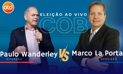 AO VIVO ELEIÇÃO DO COB - PAULO WANDERLEY X MARCOS LA PORTA