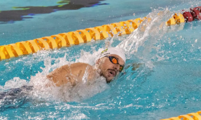 Andrey Madeira no Campeonato Brasileiro sub-20 de natação paralímpica