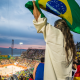 Arena de Copacabana nos Jogos Olímpicos do Rio de Janeiro-2016