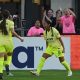 Jogadoras do Washington Spirit na vitória pela NWSL