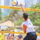 Jogadores durante a Etapa de João Pessoa do Circuito Brasileiro Sub-21 de vôlei de praia