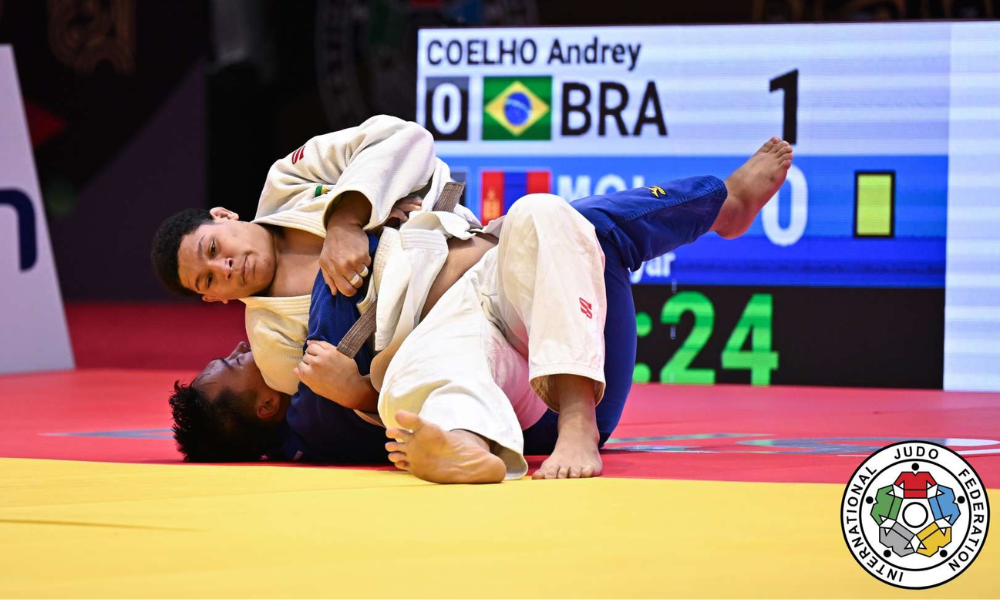 Andrey Coelho Mundial Júnior de Judô 2024 Foto: Kulumbegashvili Tamara/IJF