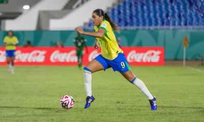 Juju Harris Brasil x Zâmbia Copa do Mundo futebol feminino sub-17 Foto: Leto Ribas/CBF